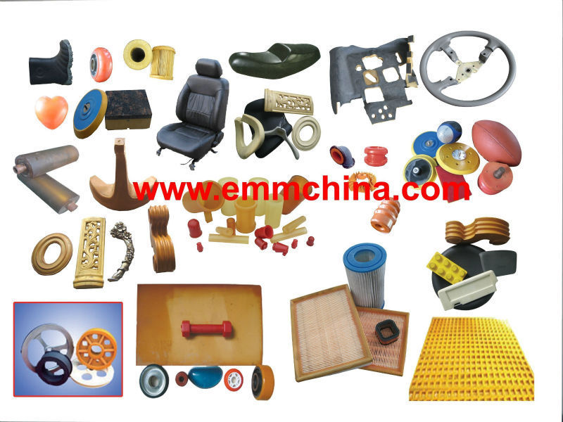 EMM078-A60 High press spray pu foam insulation making machine