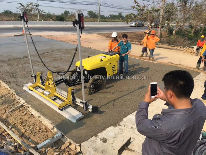 New Design Laser Screed Concrete Machine Super Concrete Leveling Ruler Boomed Screed Road