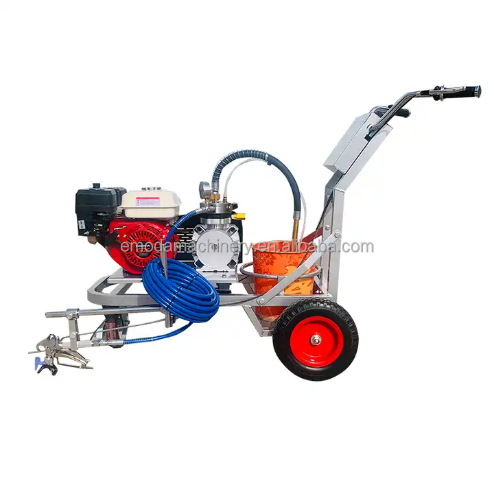 Cold Spraying Traffic Line Road Paint Stripping Marking Machine