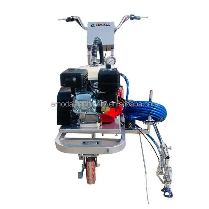 Cold Spraying Traffic Line Road Paint Stripping Marking Machine