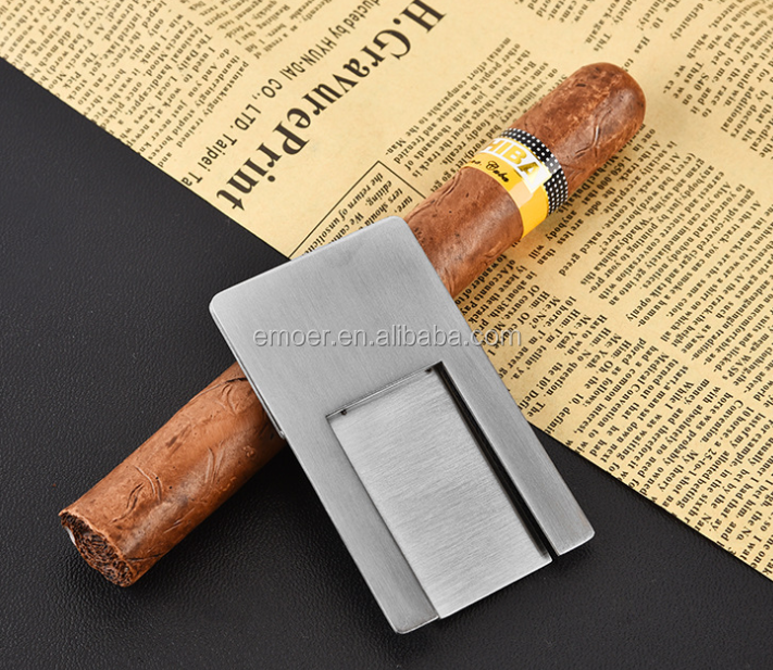 Customized Logo Stainless Steel Cigar Stand Holder