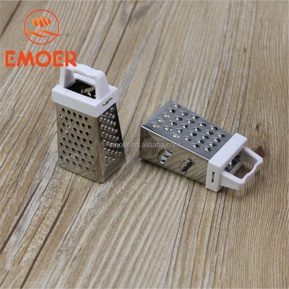 EMOER  mini stainless steel Four side vegetable grater