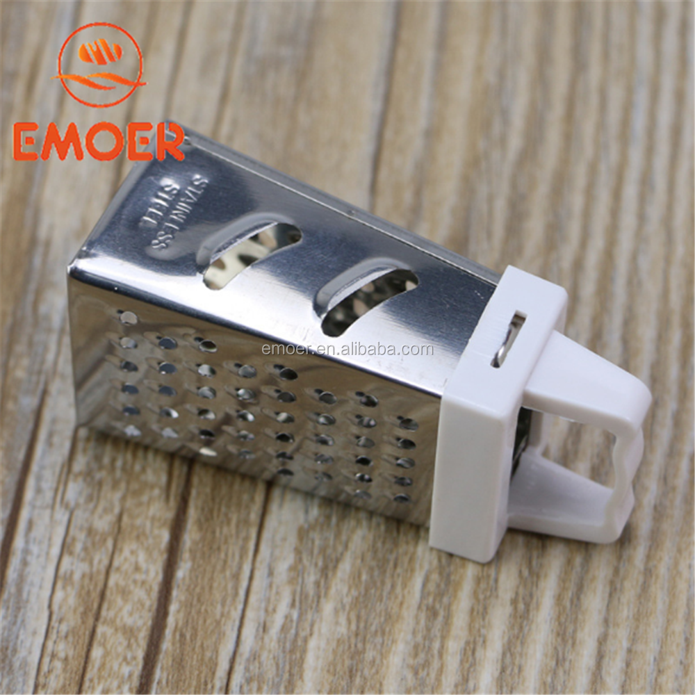 EMOER  mini stainless steel Four side vegetable grater