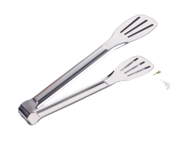 EMOER 304 stainless steel grilled steak tongs kitchen food tongs barbecue meat tongs