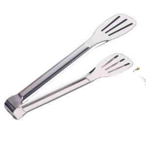 EMOER 304 stainless steel grilled steak tongs kitchen food tongs barbecue meat tongs