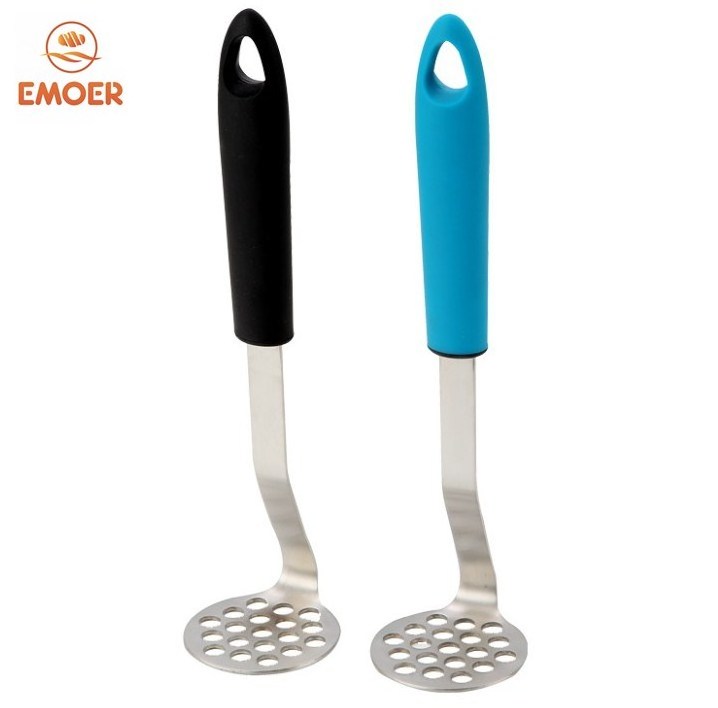 EMOER Kitchen tools manual  Potato Masher Press for Smooth Mashed Vegetables