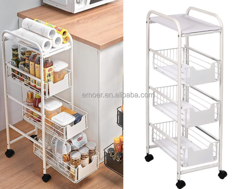 EMOER metal Kitchen Bakers Rack