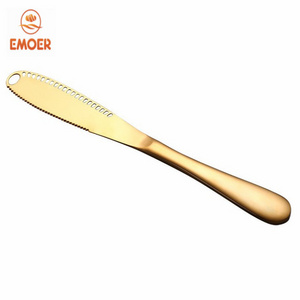 EMOER Cutlery Butter Knife Cheese Dessert Jam  Spreader Breakfast Tool Kitchen Tableware Knives