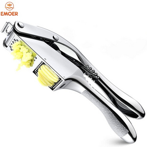 Two in one multifunctional garlic puree tool wholesale garlic press garlic mince slicer