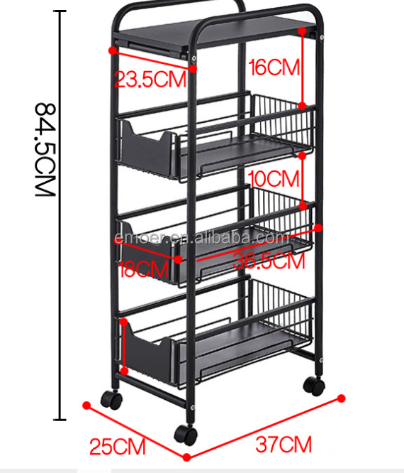 EMOER metal Kitchen Bakers Rack