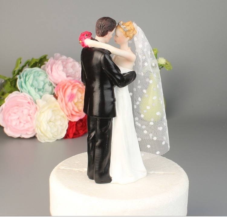 EMOER Wedding Favors I love you  Wedding Couple Cake Topper