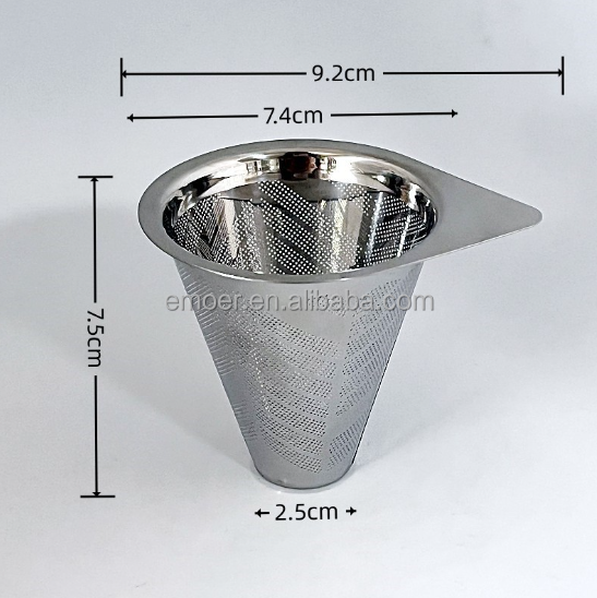 stainless steel Single Cup Tea Strainers for Loose Tea