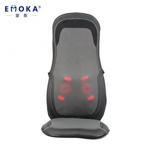 High quality electric back and neck shiatsu massager cushion vibrating whole full body car seat massage chair