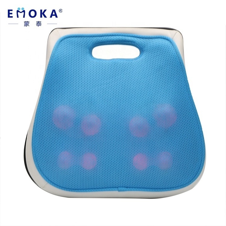 New Type Comfortable Thermo Relax Back 3D Shiatsu Massage Cushion