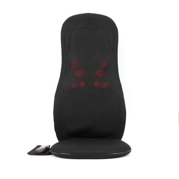 High quality electric back and neck shiatsu massager cushion vibrating whole full body car seat massage chair