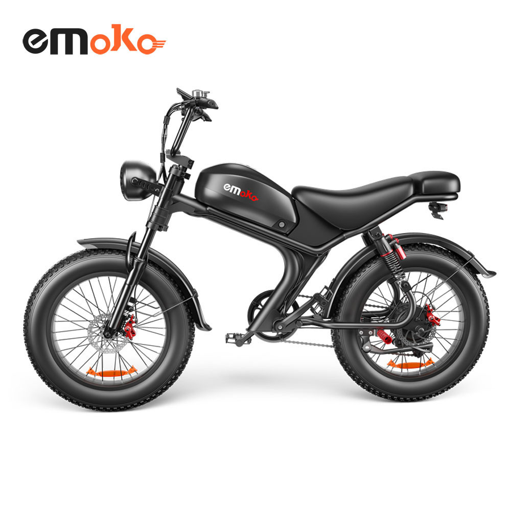 Wholesale Emoko C93 48V 1000w fat tire bike 20 inch off-road 1500w powerful Speed 55 km motor motorcycle adult dirt bicycle