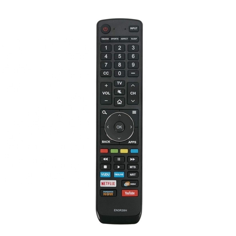 EN3R39S EN3R39H Remote Control Replaced for Sharps and Hisense LCD LED Smart 4K TV