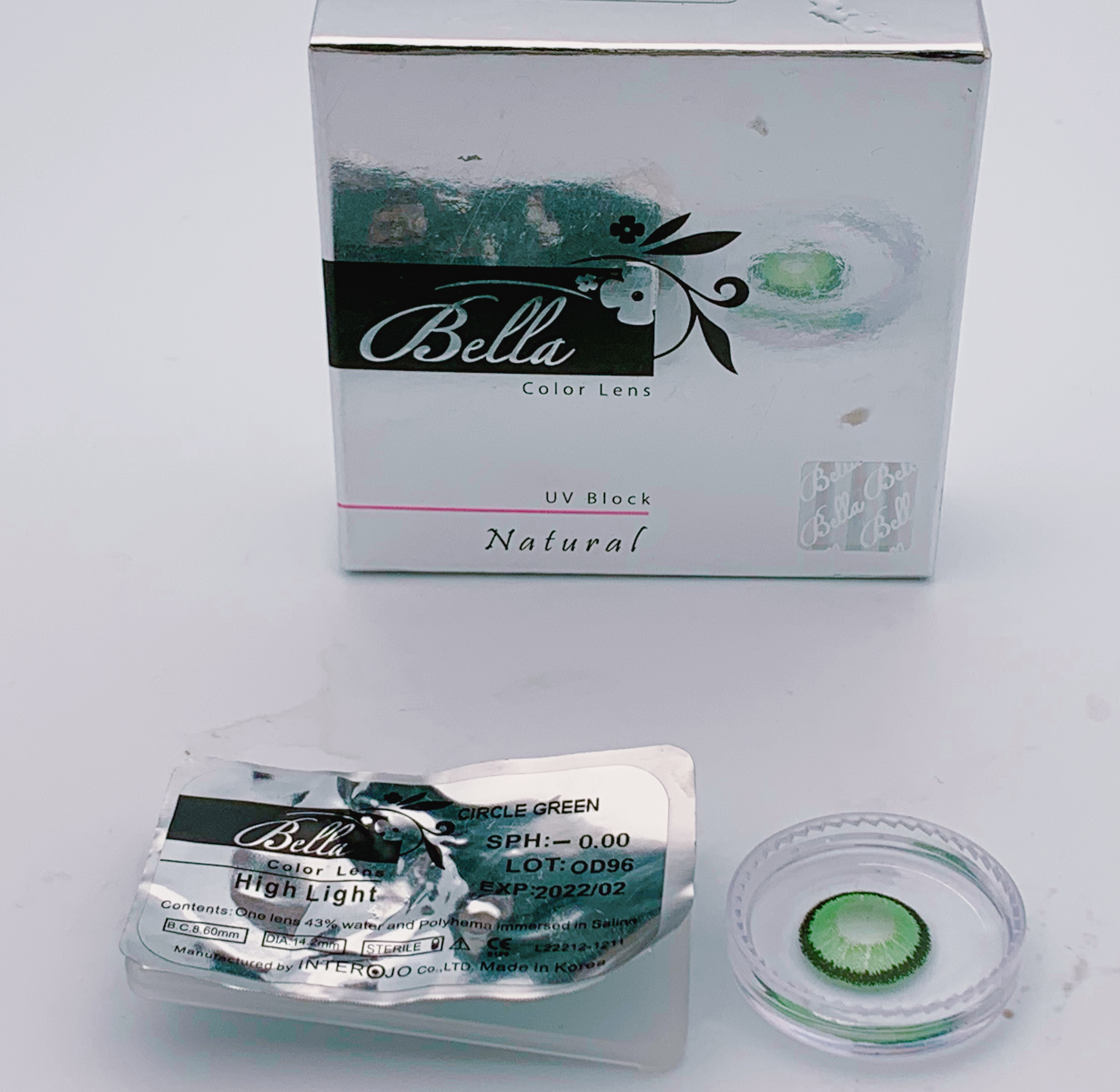 Highlight Circle Green  Wholesale Bella Dahab lenseme soft Contact Lenses Dia 14.5/14.2 mm cheap price