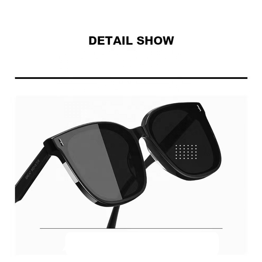 2023 Latest Sunglasses  Fashion High Quality G-and M design gem logo polarized