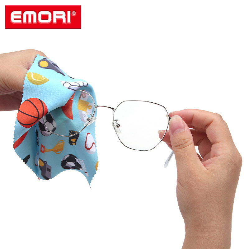 Premium Microfiber Cleaning Cloth Lens Screen Microfiber Cleaning Cloths for Eyeglasses