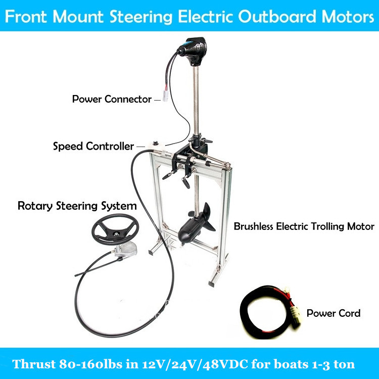 Boat Electric Motor Boat Outboard Boutique Products Temperature Protection 24/48V Brushless Motor Micro Motor 