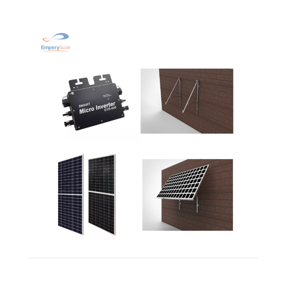 600W Balcony Solar System Solar Panel Balcony Solar Mounting Solar Panel Kit For Balcony