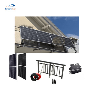 pv Balcony solar system 400 w balkonkraftwerk halterung 800w