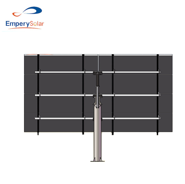 Concrete Foundation Sun Tracking Panel Bracket System Stand 12v 15w 15 Years Solar Mounting for Solar 1.4KN/M2 AS/NZS 1170