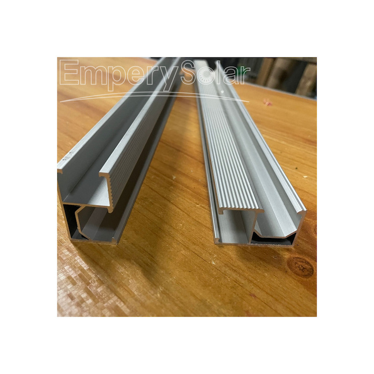 solar panel mounting rails u channel solar rail free mount