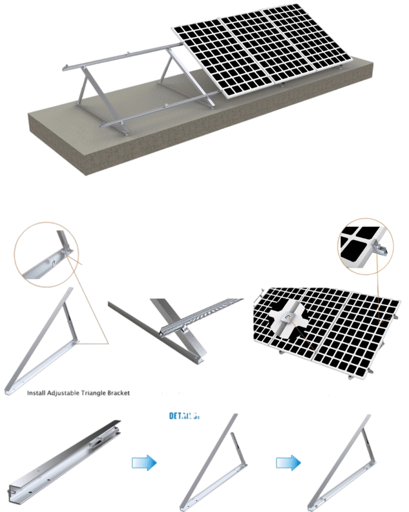 pv module 3kw 5kw 10kw Solar Power System Home Kit