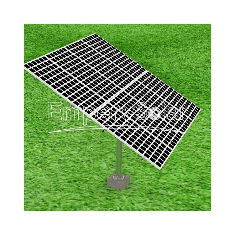 hot sale 10kw 15kw solar dual axis tracking system supplier solar ground mounting system tracking for solar panels