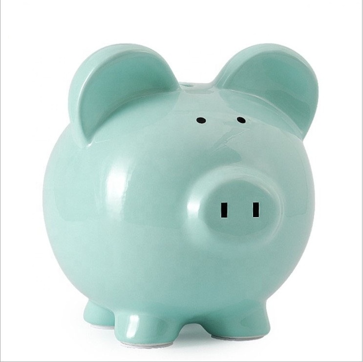 Promotion Cute  digital Pig for Coin Savings animal pig shape novelty piggy banks Kids Piggy Bank piggy bank for kids