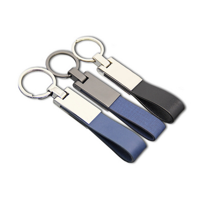 Wholesale Personalized brass key chain custom Soft Enamel  Gift Nickel Plated egyptian  Pu Leather Keychain