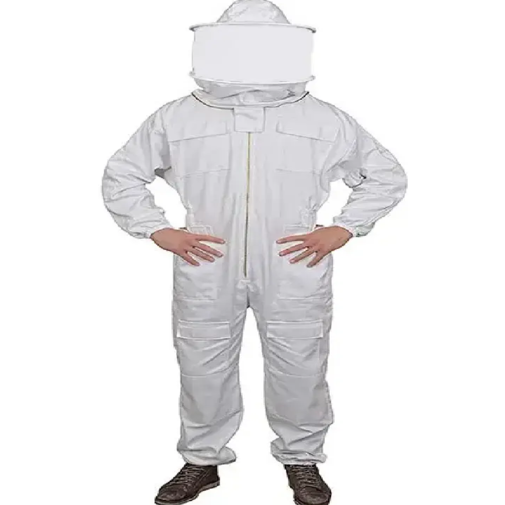 White Color Cotton Beekeeper  Suits Bee suit