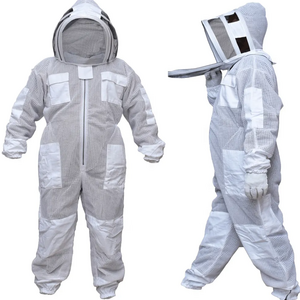 White Color Cotton Beekeeper  Suits Bee suit