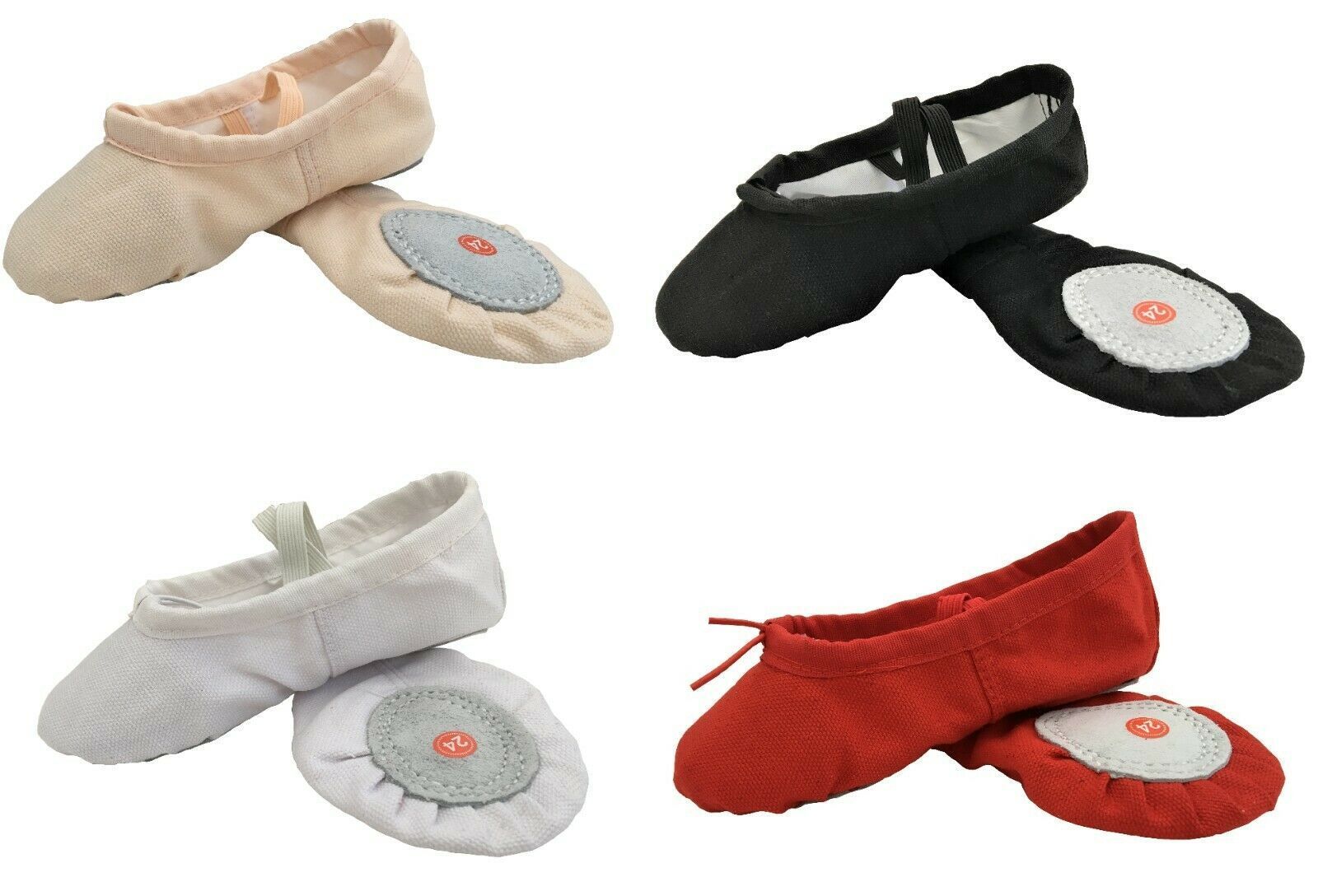 Soft Leather Ballet Dancing Shoes