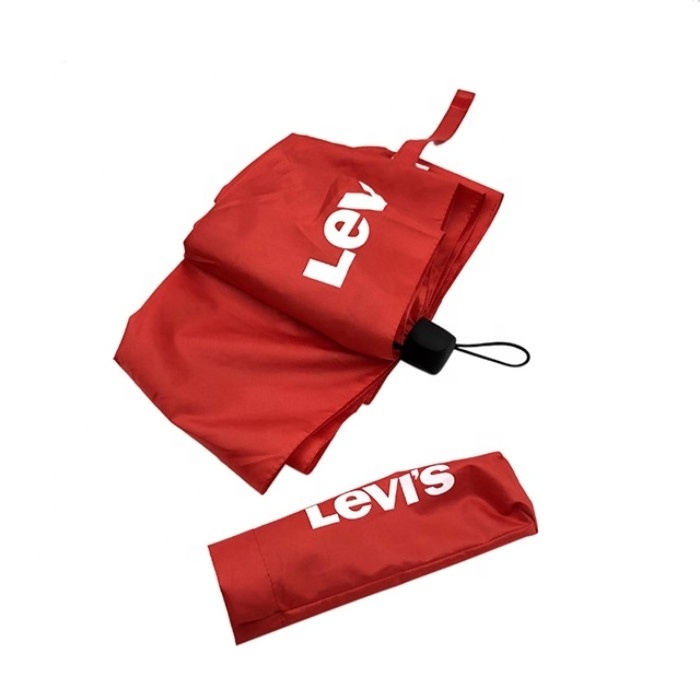 Promotional items give aways Gift set corporate telescopic summer 2 fold umbrella