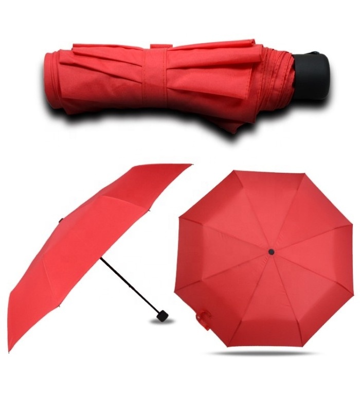 Promotional items give aways Gift set corporate telescopic summer 2 fold umbrella