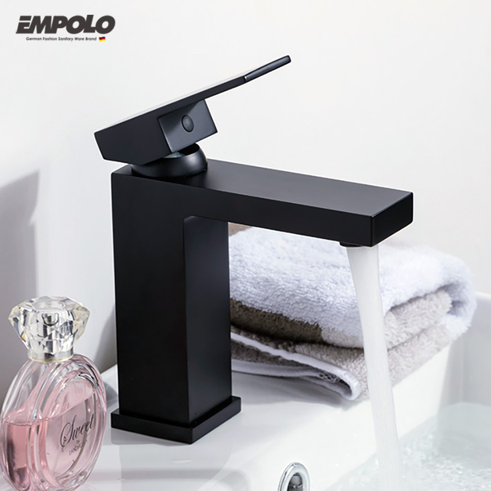 Multiple authoritative certifications black faucet bathroom filter faucet copper faucet