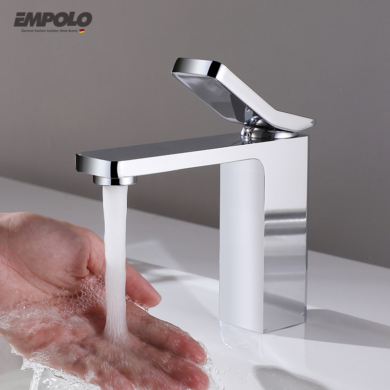 Empolo kaiping manufacturer brass custom color basin sink water faucets wares sanitary mixers taps bathroom faucet tap