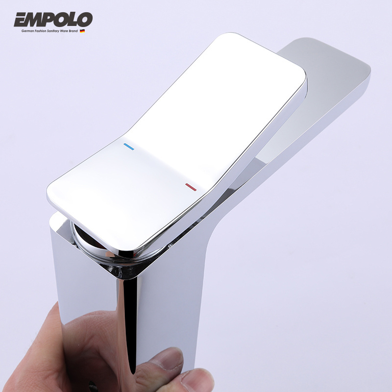 Empolo kaiping manufacturer brass custom color basin sink water faucets wares sanitary mixers taps bathroom faucet tap