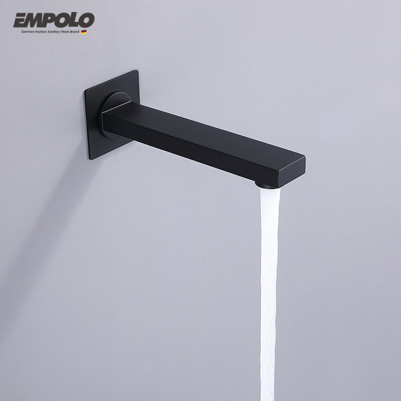 Empolo Wall Mounted Waterfall Faucet Sets Concealed Rain Mixers With Shower Head