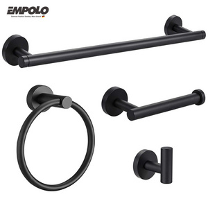 China sanitary luxury home hotel bath towel rack toilet accessories washroom bathroom products accessories set bathroom fittings