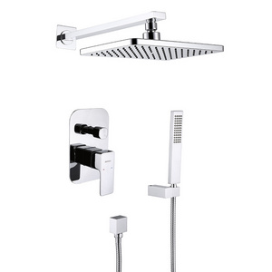 High Quality Cupc Wall Mounted Brass Shower Showerhead Faucet Set