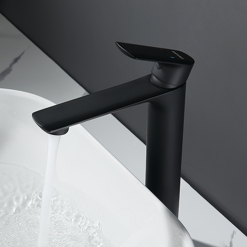 Empolo New products black faucet bathroom instant boiling water tap copper faucet