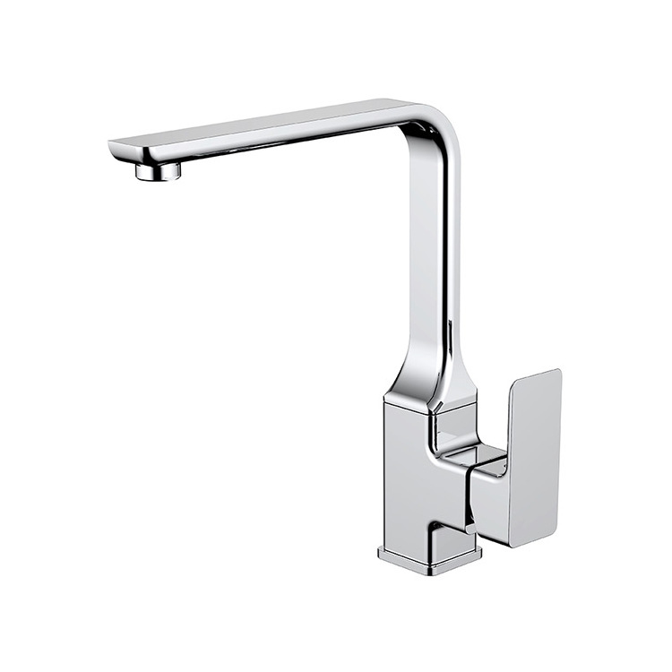 Industrial  Luxurious Chrome   kitchen faucet chrome brass deck mount kitchen sink  sink mixer tap faucets