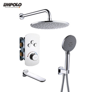 Empolo bathroom shower mixer valve cartridge set thermostatic shower cartridge valve for hidden shower regadera de ducha