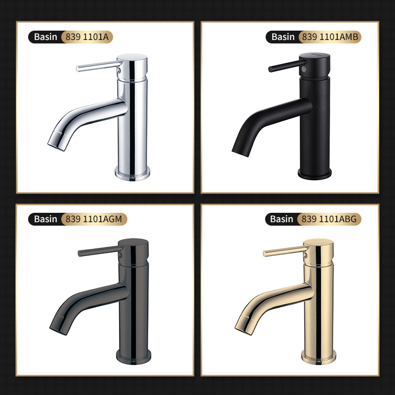 Empolo kaiping commercial luxury bathroom brass Basin faucet Chrome plating water saving water tap easy install faucets