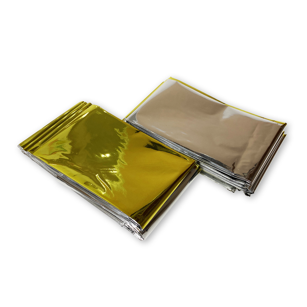 Waterproof Mylar Thermal Blanket for Backpacking First Aid Kit Ce OEM Service Viking Bracelet Soccer Ball Space Blanket Manual