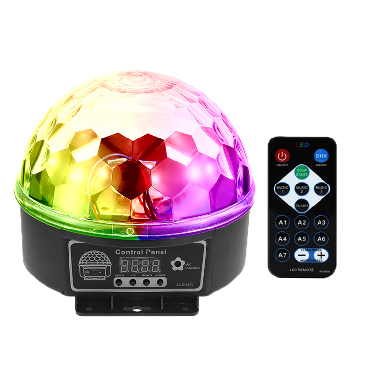 Wholesale Manufacture MP3 Party Club KTV led crystal magical ball disco light